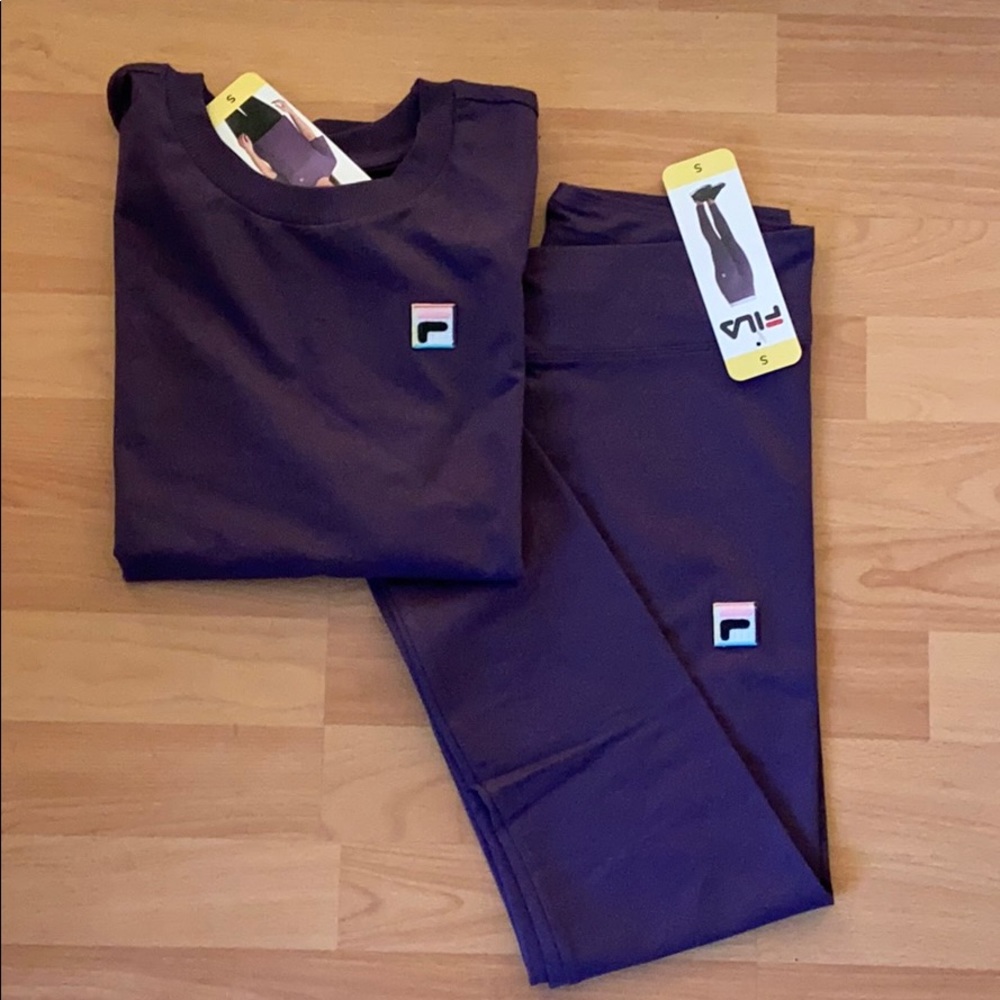 Fila leggings&top in small&medium